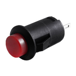Кнопка кругла червона OFF-(ON)/DS-227K LEDUA