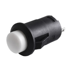 Кнопка кругла біла OFF-(ON)/DS-227K LEDUA