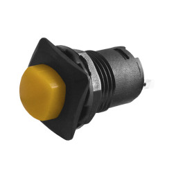 Кнопка квадрат жовта OFF-(ON)/DS-225 LEDUA