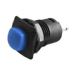 Кнопка квадрат синя OFF-(ON)/DS-225 LEDUA