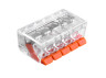 Сполучна клема 221-105, 5-контакта 0.14-4.00mm² 32А/450V