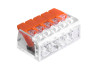 Сполучна клема 221-105, 5-контакта 0.14-4.00mm² 32А/450V
