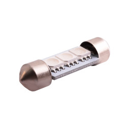 Светодиодная автолампа C5W SV8.5 12В 36мм SMD5050-3led зеленый