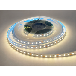 Светодиодная лента 1 м SMD2835 120 LED 12В 13Вт/м IP20 3000K теплый белый (35504417)