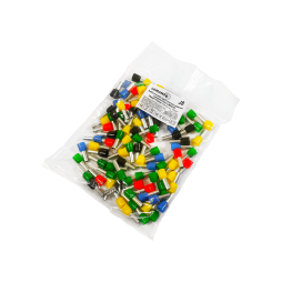 Кабельный трубчатый наконечник Lemanso LM2659 10 мм²/12 мм 100 шт