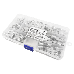 Кабельні кільцеві наконечники луджені (всередині мідні) 6-25mm2 100шт LM2686 Лємансо