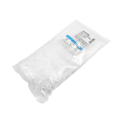 Стяжка кабельная Lemanso LMA2732 150x5 мм с кольцом 100 шт Белый