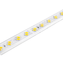 Светодиодная лента 1 м SMD5730 120 LED 220В 15Вт/м IP68 3500K теплый белый