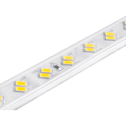 Светодиодная лента 1 м SMD5730 120 LED 220В 15Вт/м IP68 3500K теплый белый