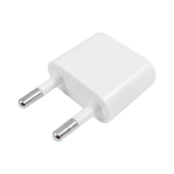 Перехідник мережевий універсальний плоский, мідні контакти, білий (2-0165)