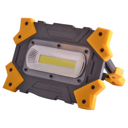 Прожектор светодиодный с аккумулятором Lemanso LMP86 USB COB LED 10W 930Lm 6500K IP44