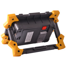 Прожектор светодиодный с аккумулятором Lemanso LMP86 USB COB LED 10W 930Lm 6500K IP44