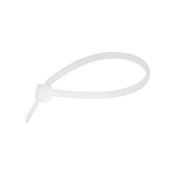 Стяжка кабельная белая 3.5х150 мм