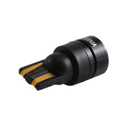 Світлодіодна авто лампа T10-3030-4smd чорний корпус білий 12V LEDUA