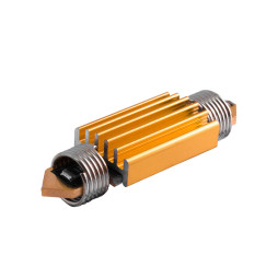 Світлодіодна авто лампа S85-41mm-6smd 3030 обманка білий 12V LEDUA