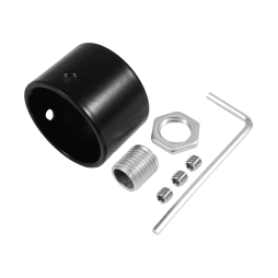 Заглушки СП-9 26мм з отвором чорні LEDUA