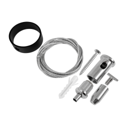 Трос для подвесного крепления силиконового LED профиля ⌀ 26 мм LEDUA СП-9 Черный