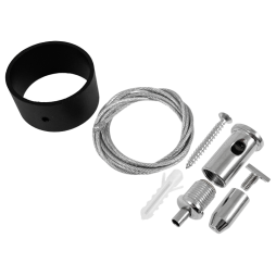 Кріплення СП-10 40мм монтажне кільце чорне LEDUA