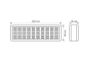 Світильник акумуляторні аварійний TITANUM 30LED 6500K 230V (TL-EM1106)