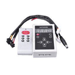 Контролер RGB "бігущий вогонь" 6 кнопок, 12V 133 режиму LEDUA