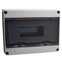 Коробка IP65, під 12 автоматів LEMANSO внутрішня, пластик / LMA7403