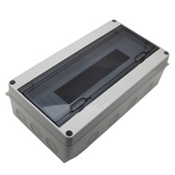 Коробка IP65, під 18 автоматів LEMANSO внутрішня, пластик / LMA7405