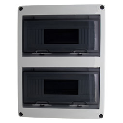 Коробка IP65, під 24 автомати LEMANSO внутрішня, пластик / LMA7406