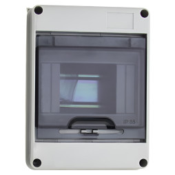 Коробка IP65, під 5 автоматів LEMANSO внутрішня, пластик / LMA7401