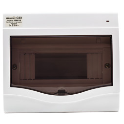 Коробка під 5-8 автоматів LEMANSO внутрішня, LED індикатор / LMA118