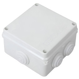 Расп. коробка LEMANSO 14514565 квадрат / LMA208 с резиновыми заглушками