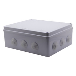 Расп. коробка LEMANSO 300250120 квадрат / LMA213 с резиновыми заглушками