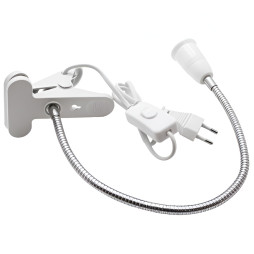 Удлинитель патрона Е27 с прищепкой Lemanso длина 50 см / LMA254-50