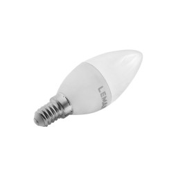 Світлодіодна лампа E14 C37 6Вт 480lm 175-265V 4000к LM3017 Лємансо