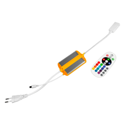 Адаптер живлення IP65 для світлодіодної стрічки RGB + пульт Д/У 25 кнопок 220V #18/1 AVT