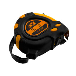 Рулетка обрезиненная с магнитом СИЛА 500262 Супермагнит Стандарт 5 м х 19 мм