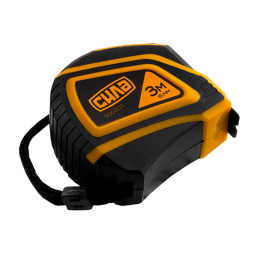 Рулетка обрезиненная СИЛА 500203 с автостопом 3 м