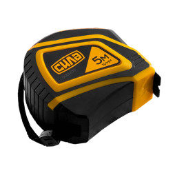 Рулетка обрезиненная СИЛА 500205 с автостопом 5 м