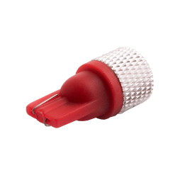 Світлодіодна авто лампа T10-0.5W high power червоний 12V LEDUA