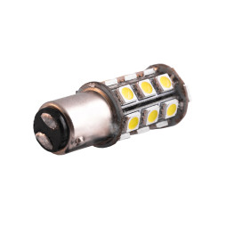 Світлодіодна авто лампа T25-5050-24SMD 1157 білий 12V LEDUA