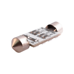 Светодиодная автолампа C5W SV8.5 12В 39мм SMD1206-16led белый