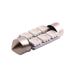 Світлодіодна авто лампа S85-36mm-6pcs 5050 синій 24V LEDUA