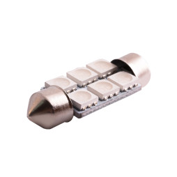 Світлодіодна авто лампа S85-41mm-6pcs 5050 синій 24V LEDUA