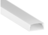 Профиль алюминиевый LEDUA АЛ-02-2 + рассеиватель для LED ленты накладной 1 м Белый