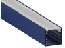 Алюминиевый профиль для светодиодной ленты АЛ-04-1 2 метра синий накладной LEDUA