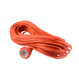 Подовжувач 1 гніздо 10A 30м без заземл. / LMK064 оранж. Лємансо