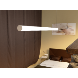 Світильник світлодіодний підвісний лінійний круглий "N30-500" 220V 13W 2200lm 6000k LEDUA