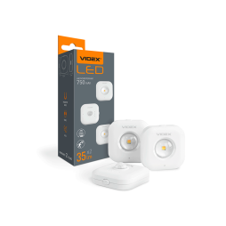 Набір світлодіодних світильників акумуляторних з датчиком руху 5V VL-NL075-21 VIDEX