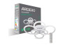 Світлодіодна накладна люстра Ardero AL6460ARD SOFT R 120Вт білий