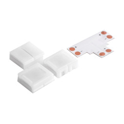 Конектор 10мм T-типа на три зажима LEDUA