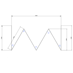 Светильник светодиодный подвесной LEDUA Левин 220В 550Вт 6000К IP65 (6х4000) Черный